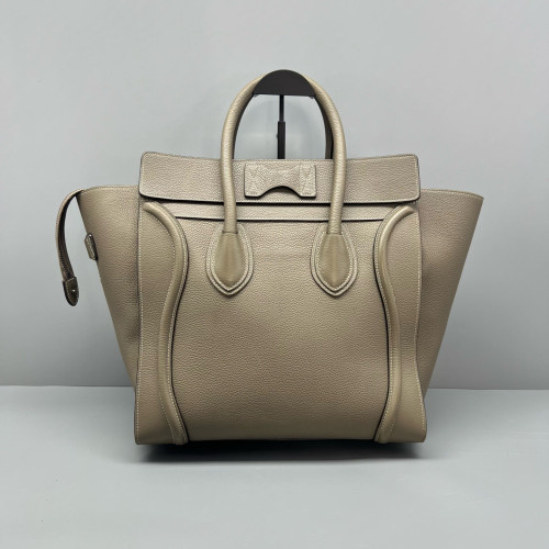 Celine Medium Luggage Phantom Calfskin Grey