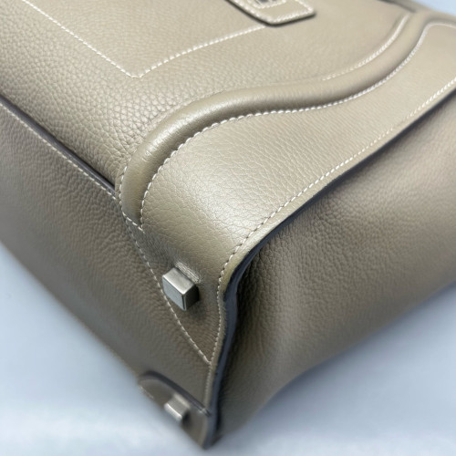 Celine Medium Luggage Phantom Calfskin Grey