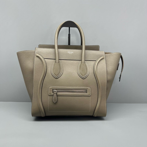 Celine Medium Luggage Phantom Calfskin Grey