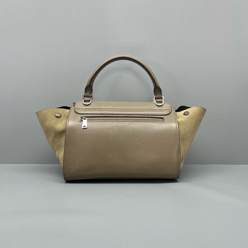 Celine Small Trapeze Calfskin Marmo