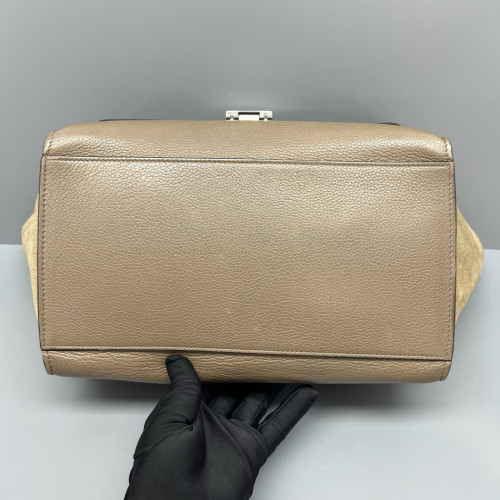 Celine Small Trapeze Calfskin Marmo