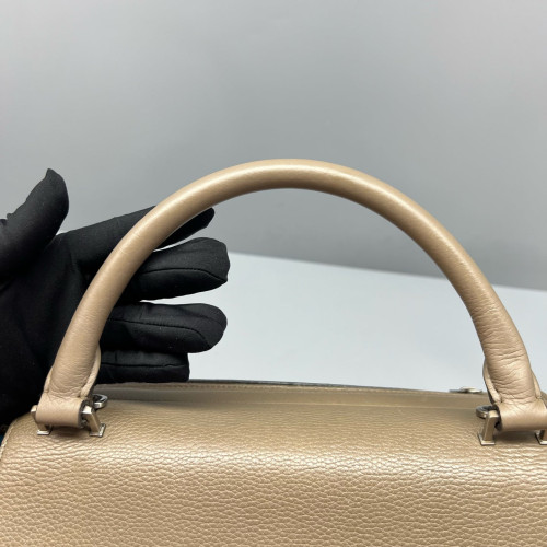 Celine Small Trapeze Calfskin Marmo