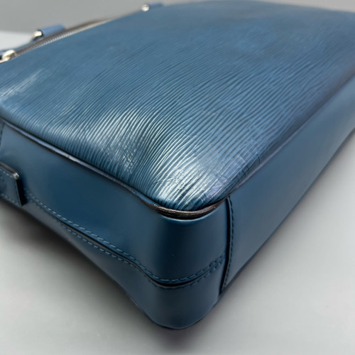 Louis Vuitton Briefcase Epi Blue