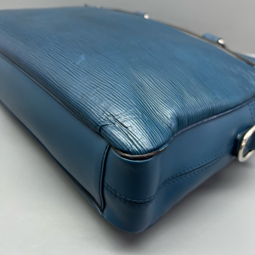 Louis Vuitton Briefcase Epi Blue