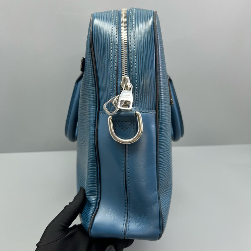 Louis Vuitton Briefcase Epi Blue