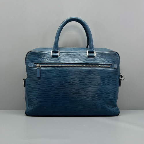 Louis Vuitton Briefcase Epi Blue