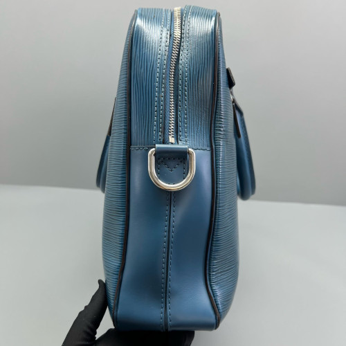Louis Vuitton Briefcase Epi Blue