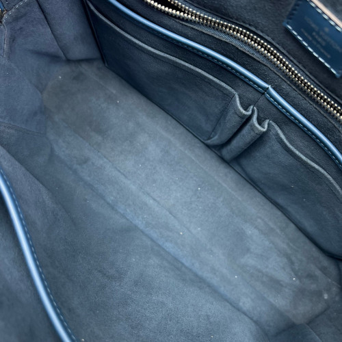 Louis Vuitton Briefcase Epi Blue