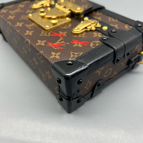 Louis Vuitton Petite Malle Monogram Brown Black