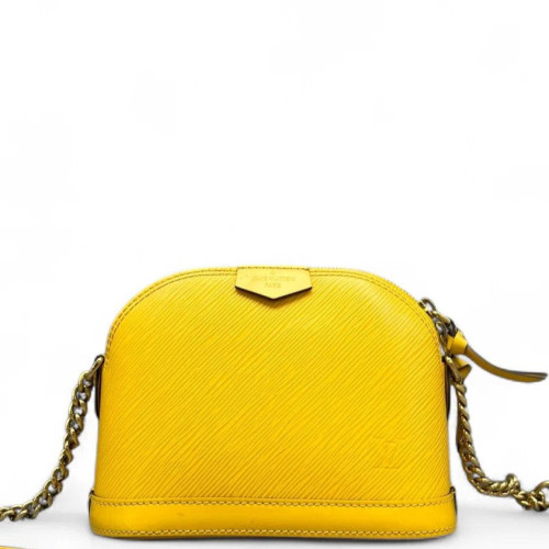 Louis Vuitton Shoulder Bag Epi Yellow