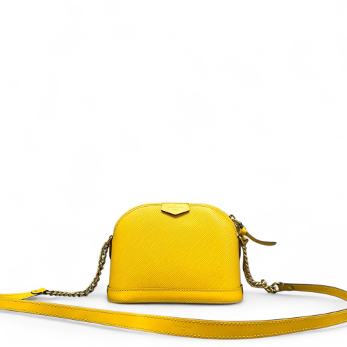 Louis Vuitton Shoulder Bag Epi Yellow