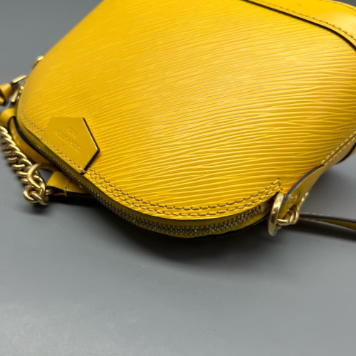 Louis Vuitton Shoulder Bag Epi Yellow