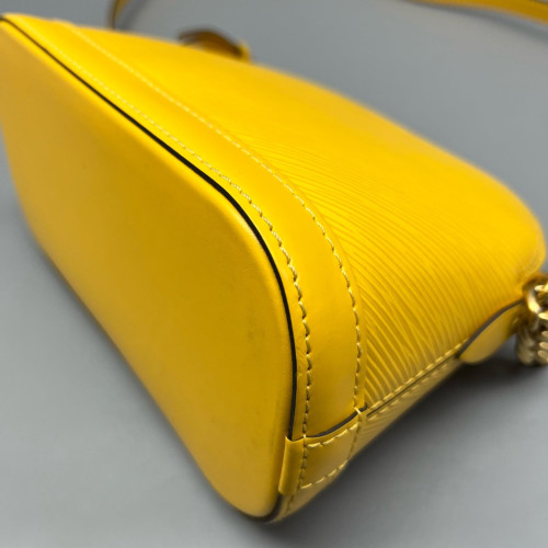 Louis Vuitton Shoulder Bag Epi Yellow