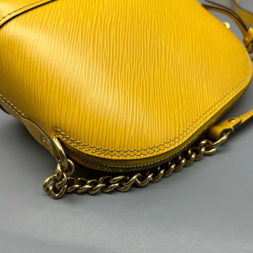Louis Vuitton Shoulder Bag Epi Yellow
