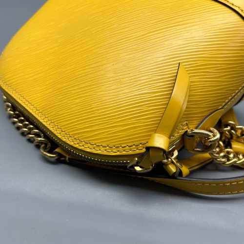 Louis Vuitton Shoulder Bag Epi Yellow