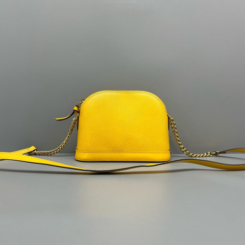 Louis Vuitton Shoulder Bag Epi Yellow