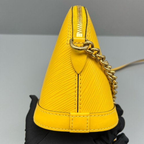 Louis Vuitton Shoulder Bag Epi Yellow