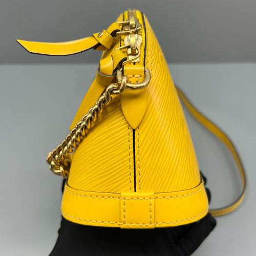 Louis Vuitton Shoulder Bag Epi Yellow