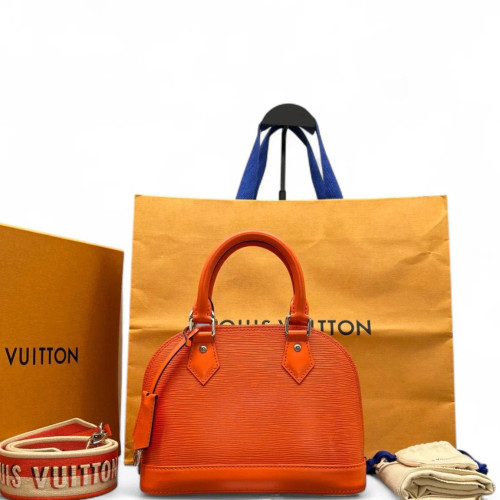 Louis Vuitton Alma BB Epi Orange
