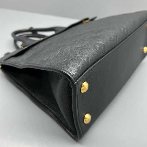 Louis Vuitton Pont Neuf MM Monogram Empreinte Black