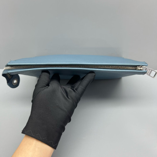 Louis Vuitton Toiletry Pouch 26 Calfskin Blue