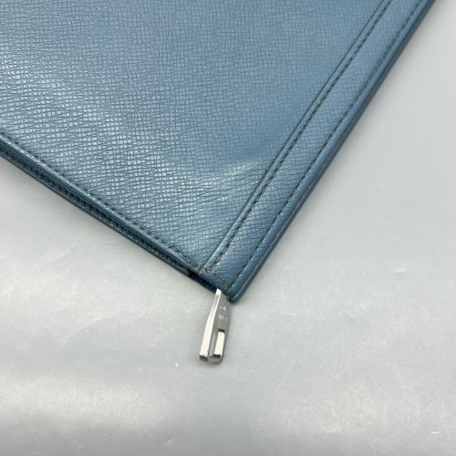 Louis Vuitton Toiletry Pouch 26 Calfskin Blue