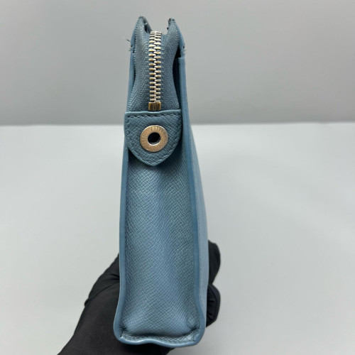 Louis Vuitton Toiletry Pouch 26 Calfskin Blue