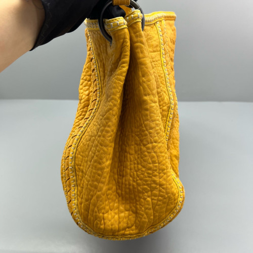 Bottega Veneta Tote Bag Lambskin Intrecciato Nappa Calfskin Yellow