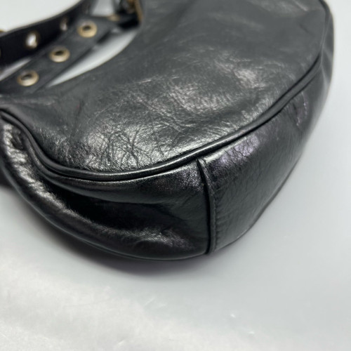 Balenciaga Le Cagole Xs Arena Lambskin Black