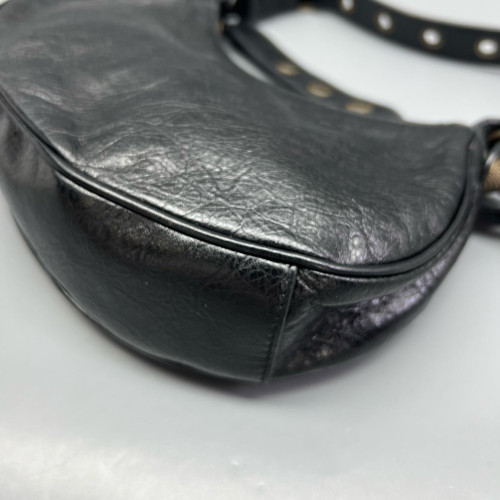 Balenciaga Le Cagole Xs Arena Lambskin Black