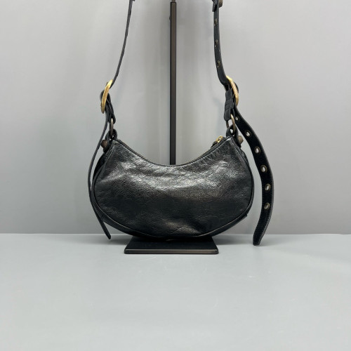 Balenciaga Le Cagole Xs Arena Lambskin Black