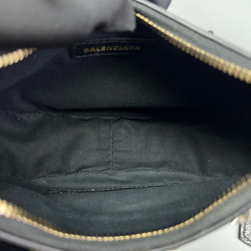 Balenciaga Le Cagole Xs Arena Lambskin Black