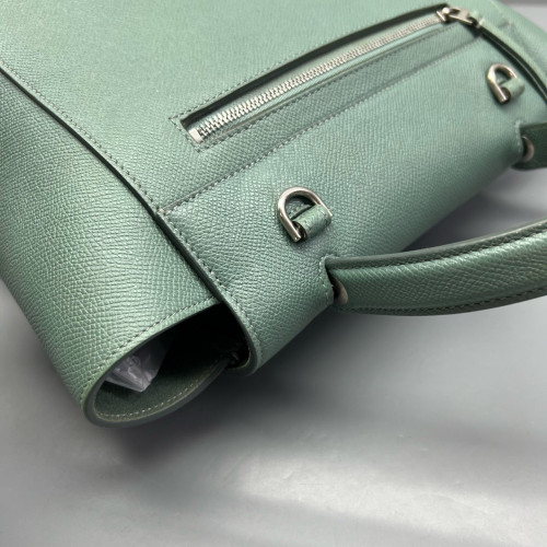 Celine Micro Belt Bag Grained Calfskin Light Green
