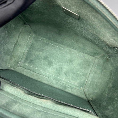Celine Micro Belt Bag Grained Calfskin Light Green