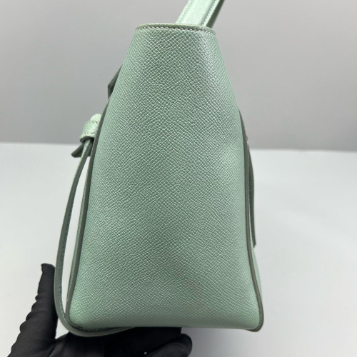 Celine Micro Belt Bag Grained Calfskin Light Green
