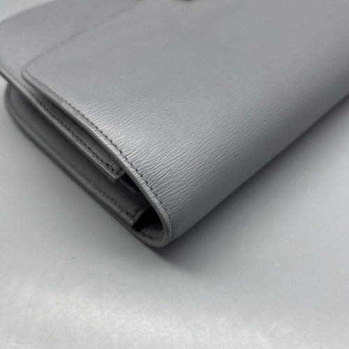 Celine Medium Classic Box Smooth Calfskin Grey