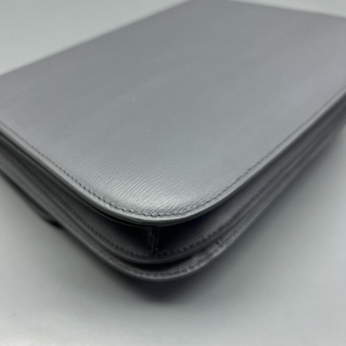 Celine Medium Classic Box Smooth Calfskin Grey