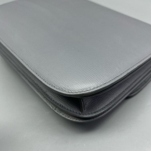 Celine Medium Classic Box Smooth Calfskin Grey