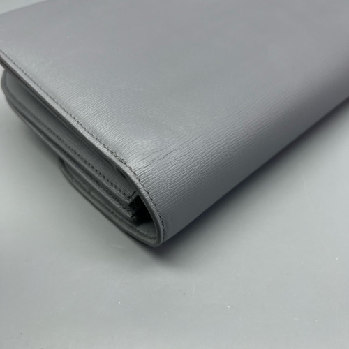 Celine Medium Classic Box Smooth Calfskin Grey