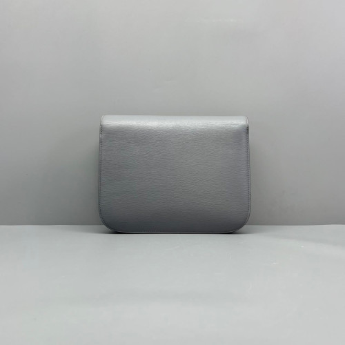 Celine Medium Classic Box Smooth Calfskin Grey