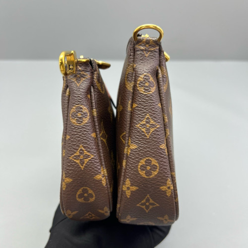 Louis Vuitton Multi Pochette Accessories Monogram Brown Green