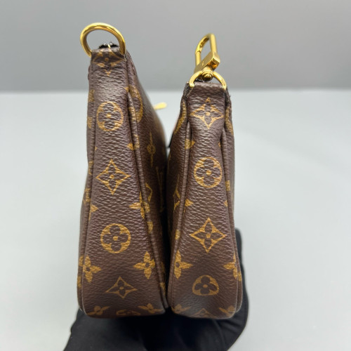 Louis Vuitton Multi Pochette Accessories Monogram Brown Green