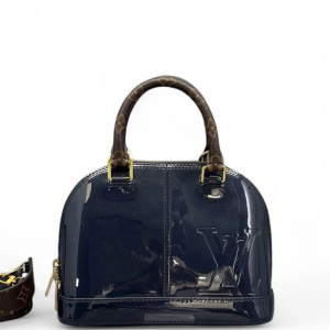 Louis Vuitton Alma BB Vernis Blue