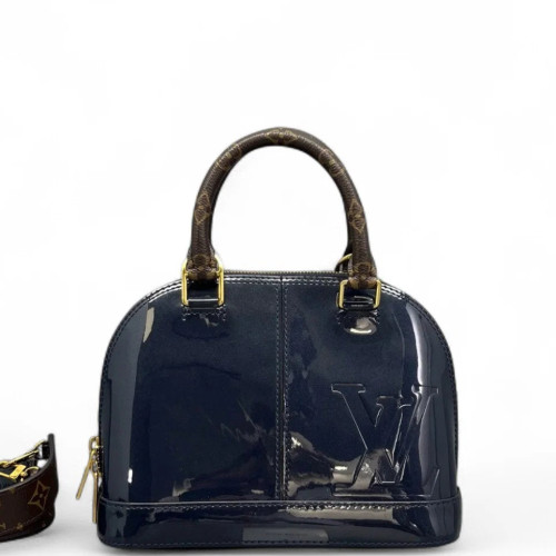 Louis Vuitton Alma BB Vernis Blue Louis Vuitton Alma BB Vernis Blue