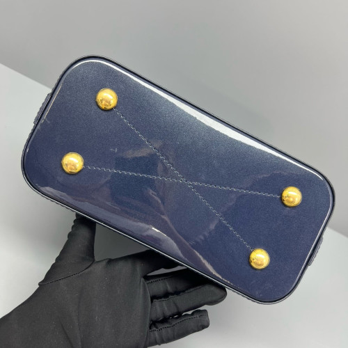 Louis Vuitton Alma BB Vernis Blue Louis Vuitton Alma BB Vernis Blue