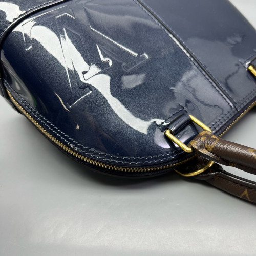 Louis Vuitton Alma BB Vernis Blue Louis Vuitton Alma BB Vernis Blue