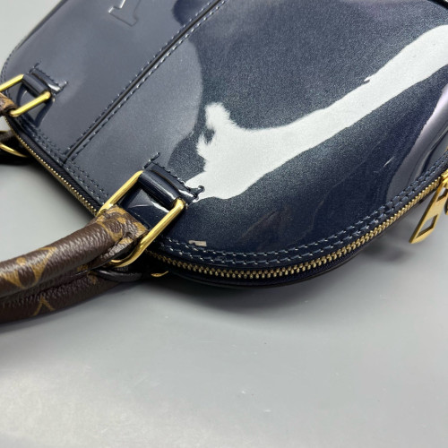 Louis Vuitton Alma BB Vernis Blue Louis Vuitton Alma BB Vernis Blue
