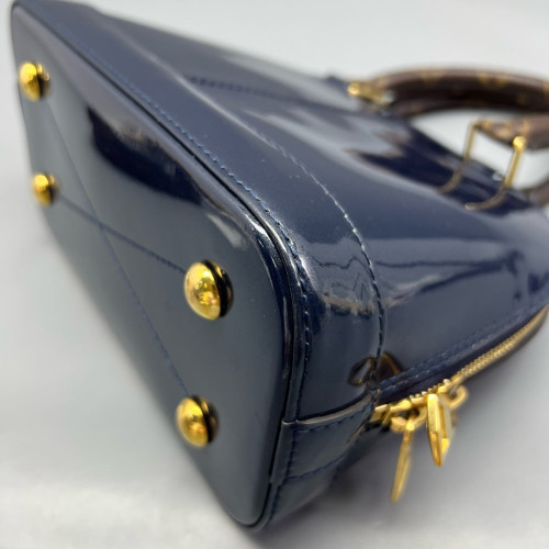 Louis Vuitton Alma BB Vernis Blue Louis Vuitton Alma BB Vernis Blue