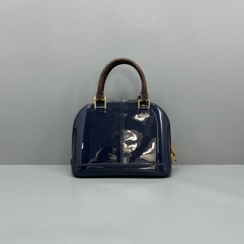 Louis Vuitton Alma BB Vernis Blue Louis Vuitton Alma BB Vernis Blue