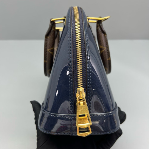 Louis Vuitton Alma BB Vernis Blue Louis Vuitton Alma BB Vernis Blue